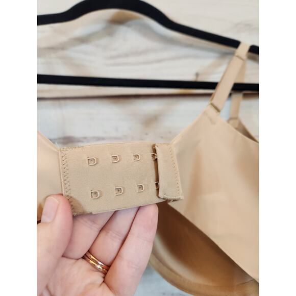 Soma Womens Tan Adjustable‎ Strap Perfect Coverage Bra Size 32DDD - Picture 5 of 6